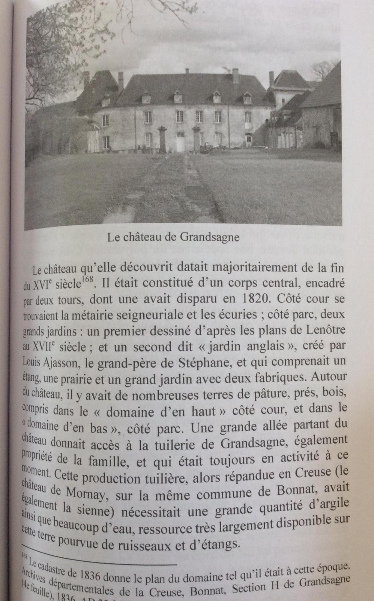 Chateau De Grandsagne Bonnat ภายนอก รูปภาพ